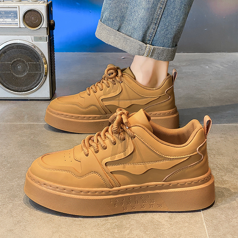 Mens Fashion Zapatos - Spring Autumn New Solid Color Board