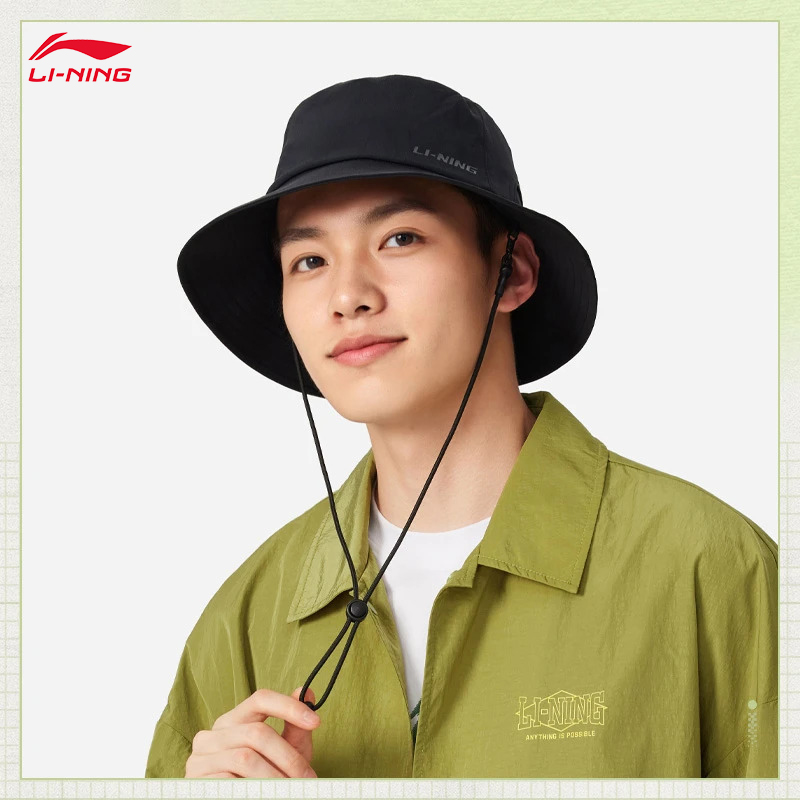 Mens Fashion Bucket Hat - LI-NING Sports Life Series Unisex LN