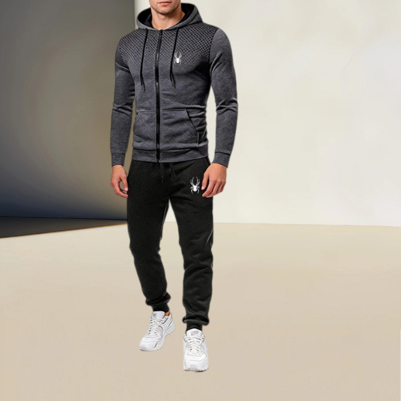 Mens Fashion Style - Spring/Summer Men's Casual Sportswear Set, Printed