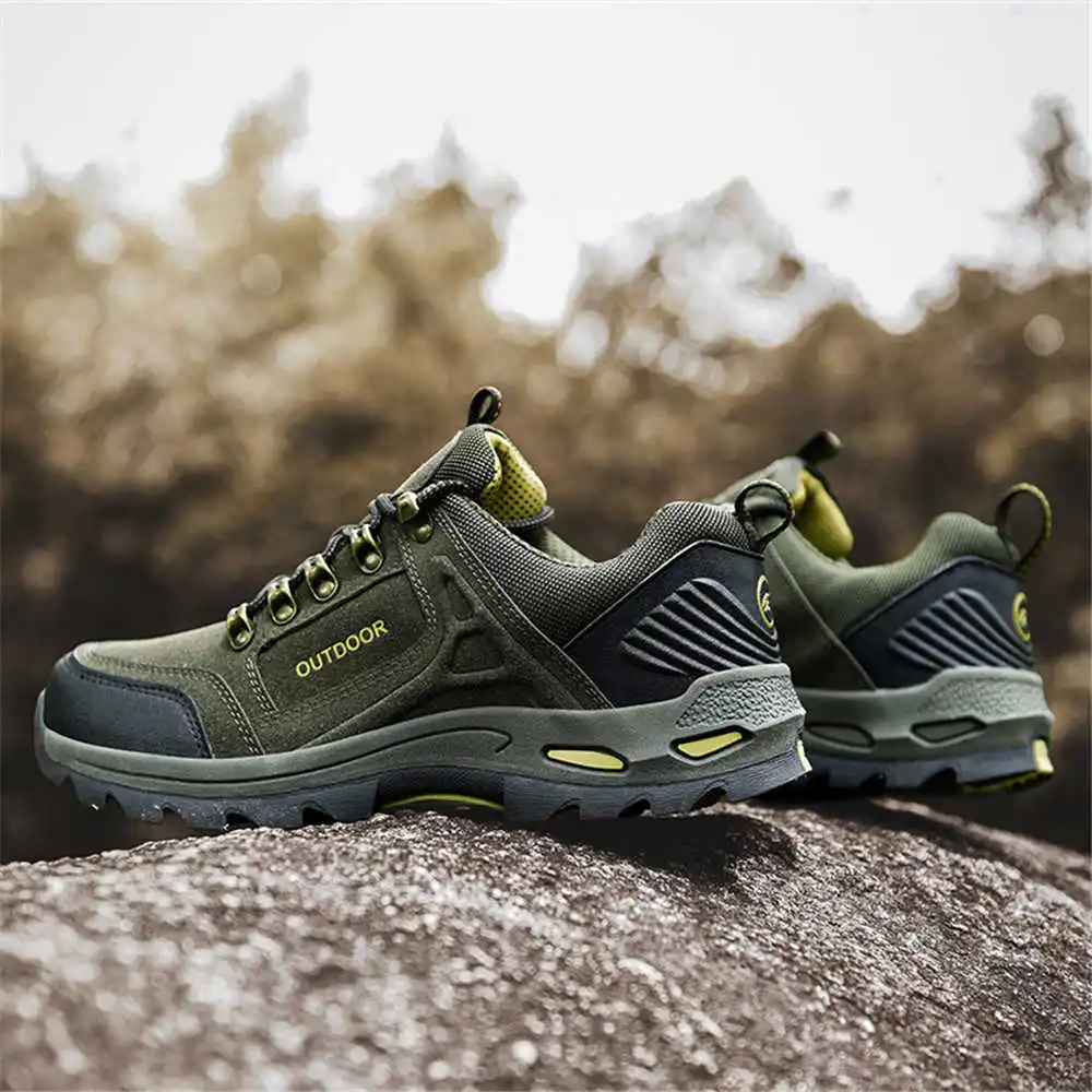 Men'S Fashion For Fat Guys - Non-slip Lace Up Hiking Tennis For