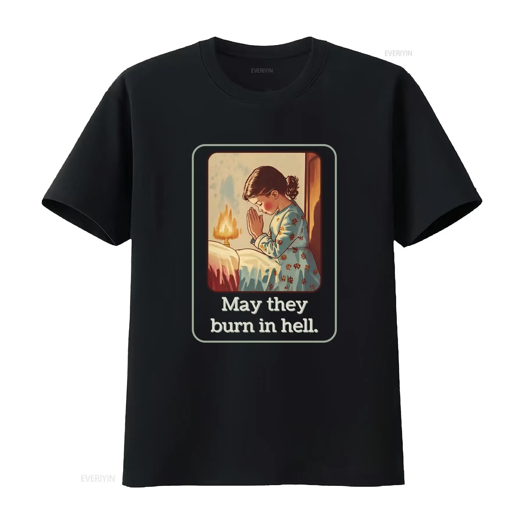 1950S Fashion Men'S - May They Burn In Hell T
