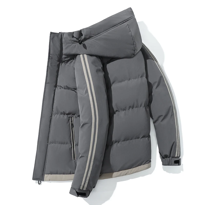 Fashion Men Vogue - Fashion Vogue Hooded Down Jacket Men