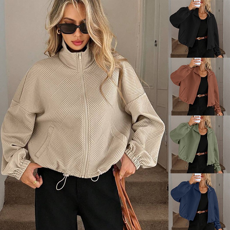 Bomber Jacket Men - Bomber Jacket Stand Collar Baseball Jacket