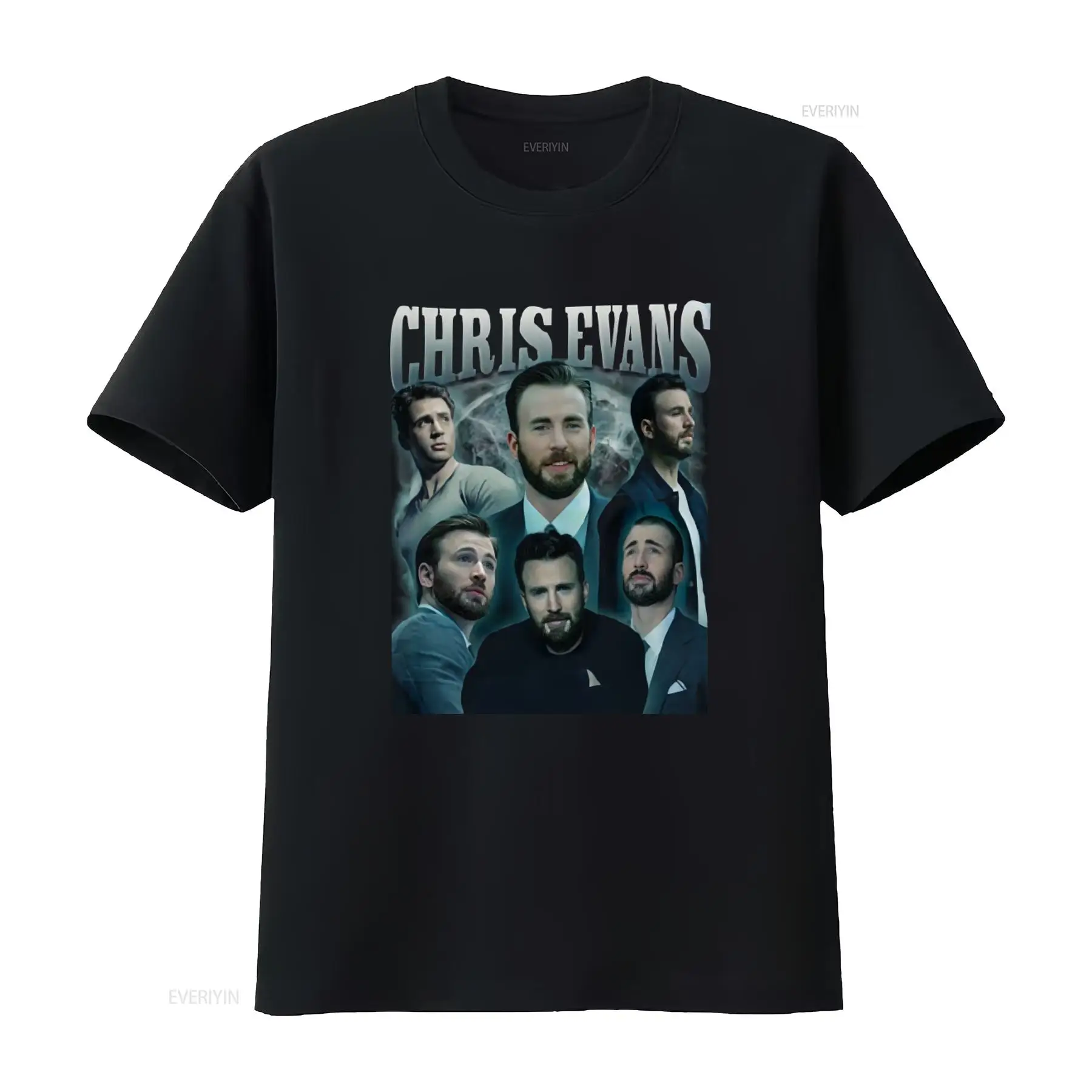 Mens Fashion In The 90S - CHRIS EVANS T Shirt Vintage Homage