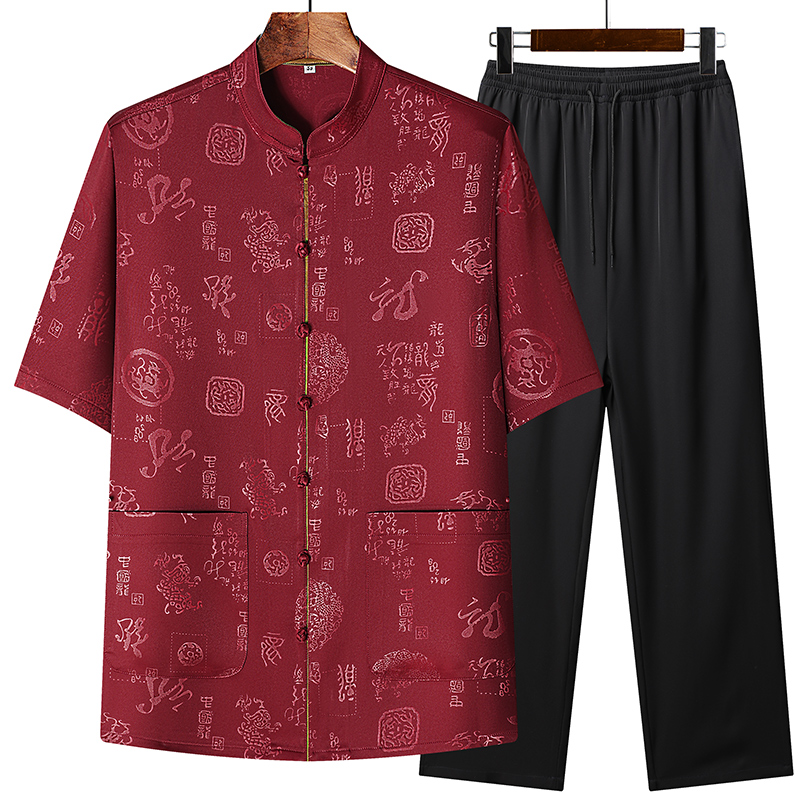 Mens Fashion Style - Shirt+Pant 2026 Summer New style Men's