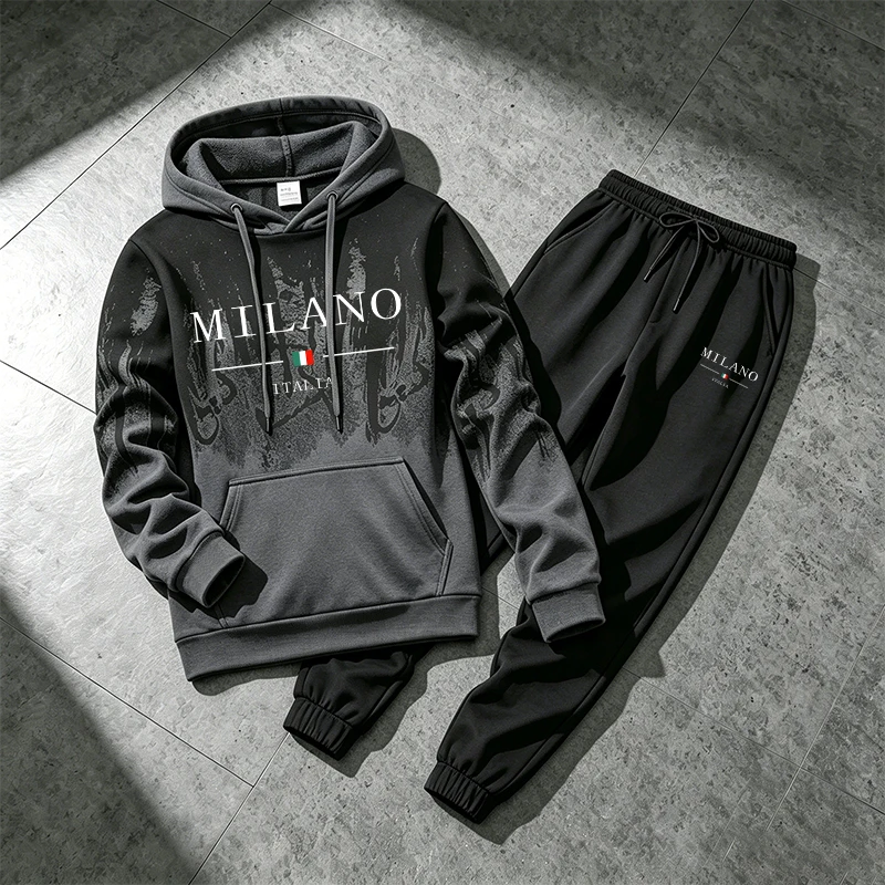 Mens Fashion Style - 2026 New Arrival Men's Tracksuit Hoodie&sweatpants