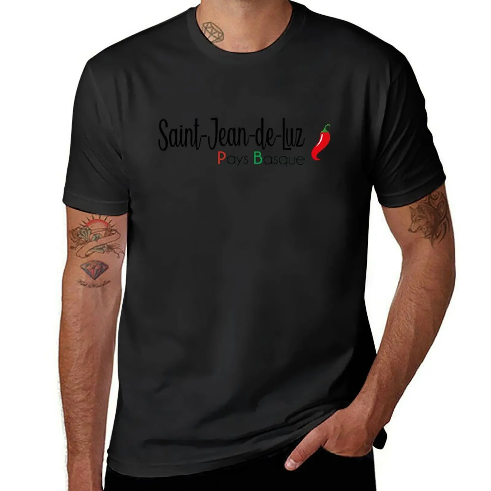 Jeans Shirt Fashion For Men - Saint-Jean-de-Luz, heritage of the Basque Country