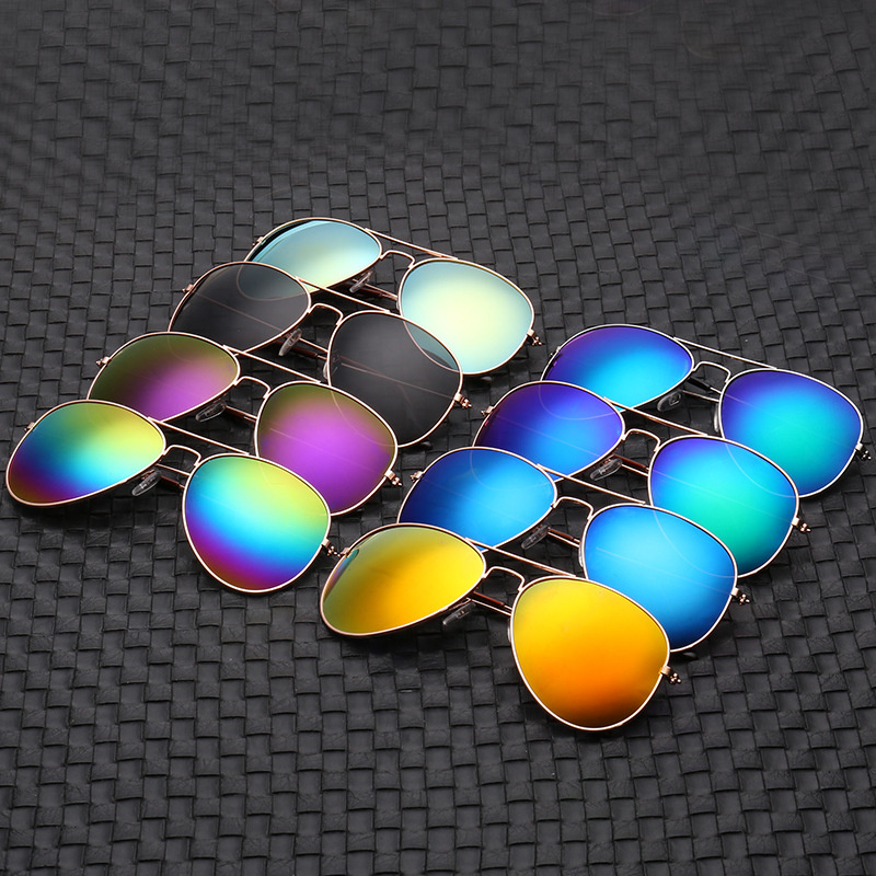 Men'S Fashion Glasses - New Double Bridge Pilot Sunglasse Woman