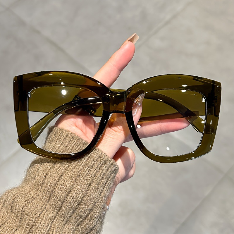 Men'S Fashion Glasses - Oversized Square Sunglasses Women Men UV400