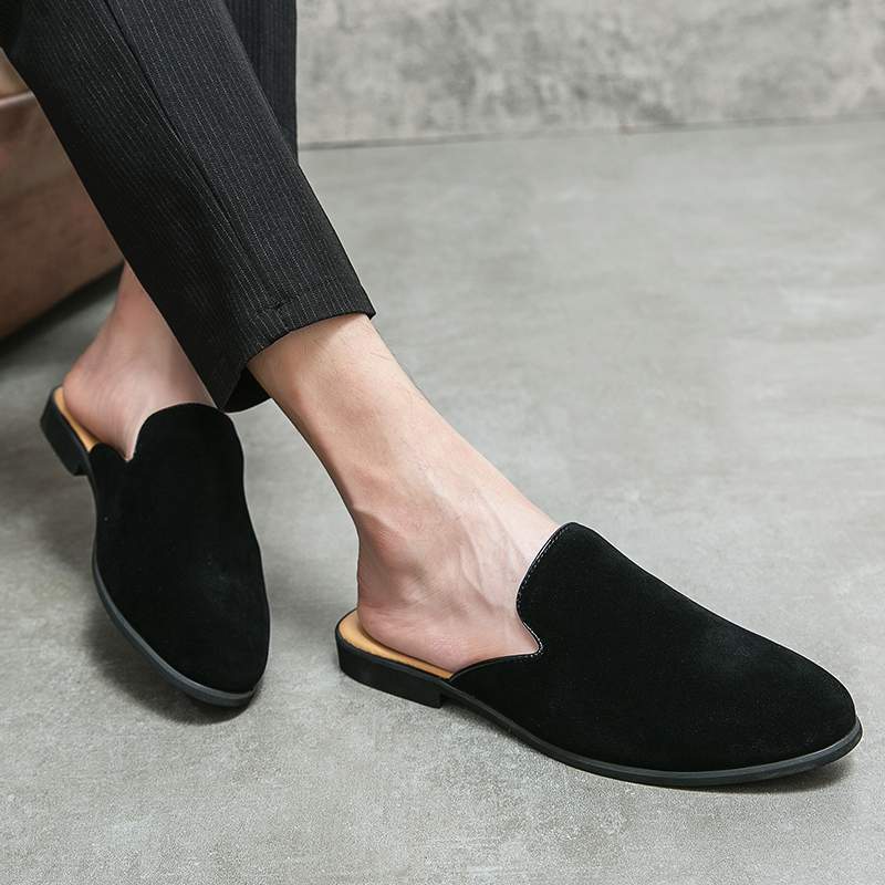 Mens Fashion Zapatos - Fashion Men's Recoilless Half Slippers for