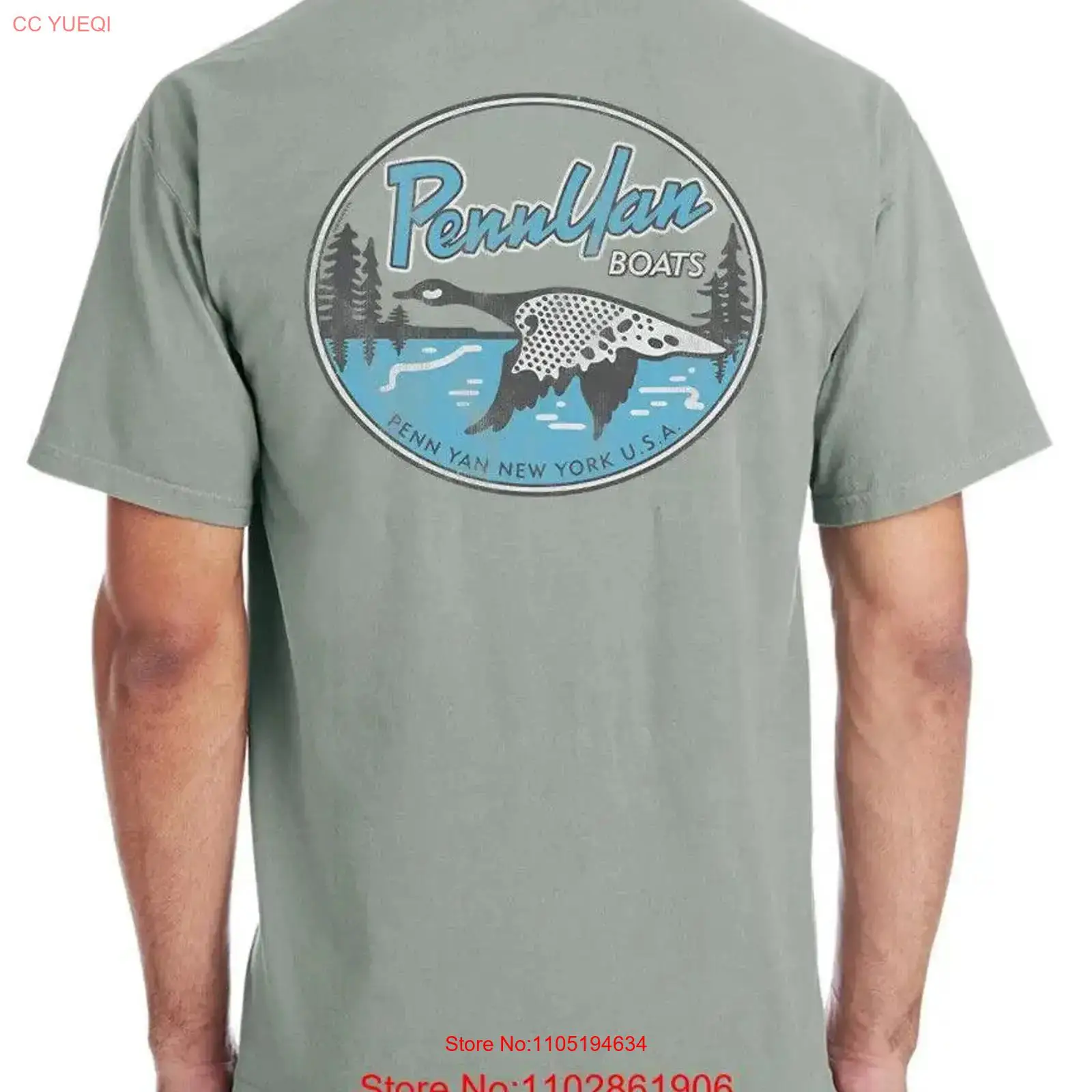 Men'S Fashion New York - Penn Yan New York Goose T