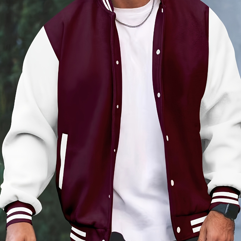 Mens Fashion Baseball Jersey - American Men's Personalized Baseball Jersey Autumn