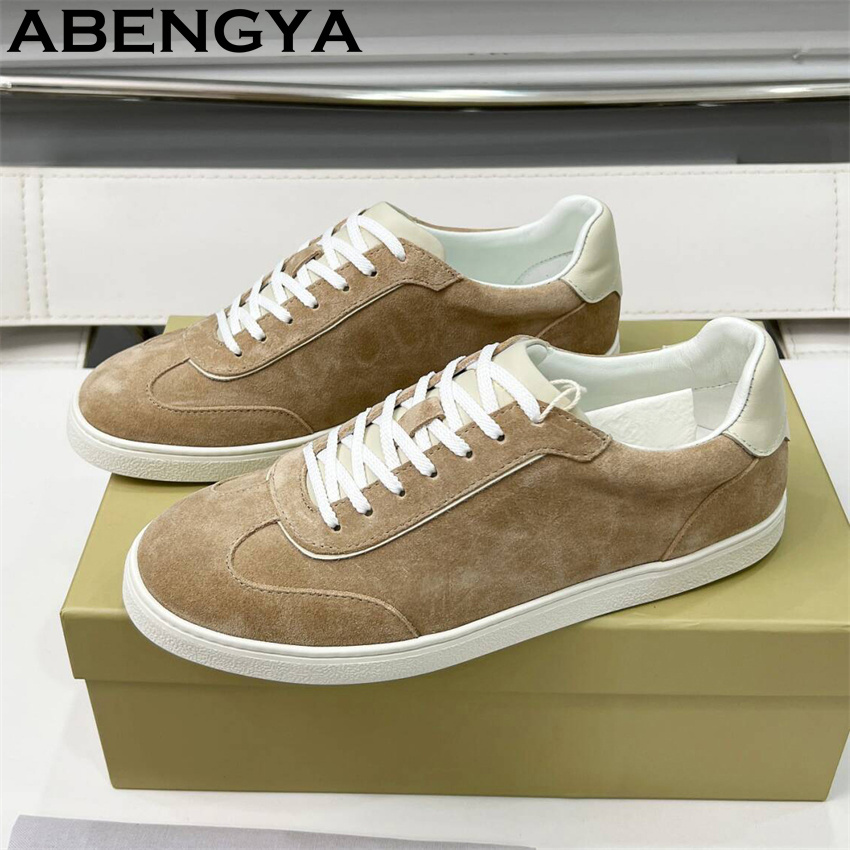 Men Fashion Kids - Round Toe Lace Up Flat Shoes