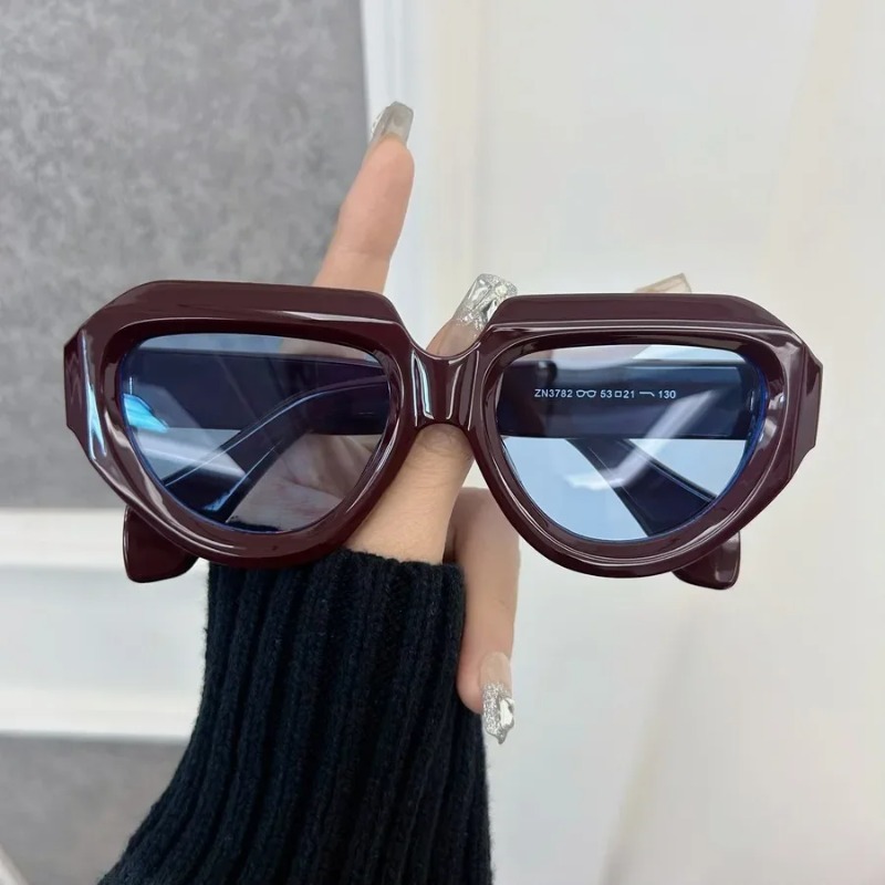 Men'S Fashion Glasses - Casual Vintage Square Sunglasses For Women