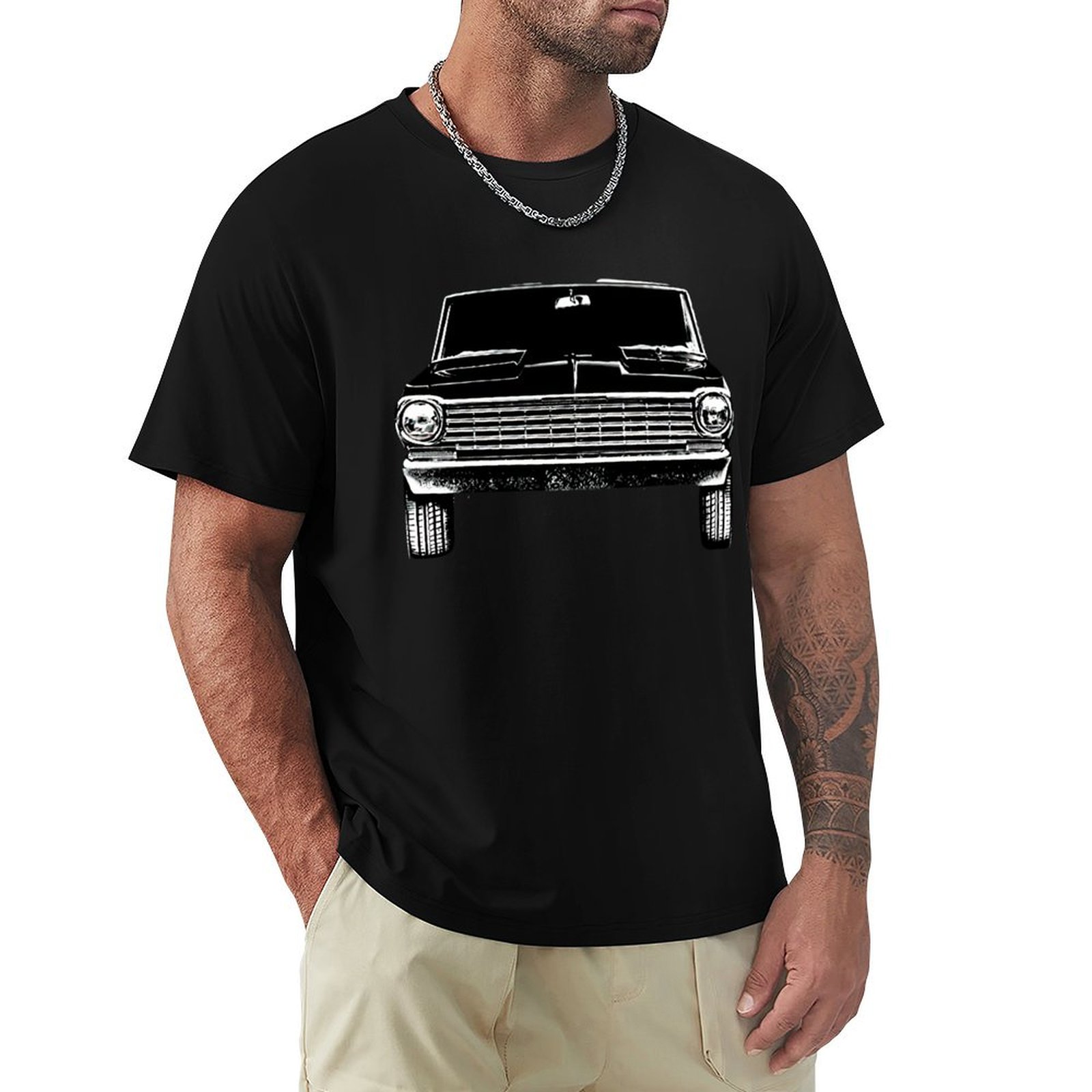 Men'S Fashion Nova - 1963 Chevy Nova Front Grill View