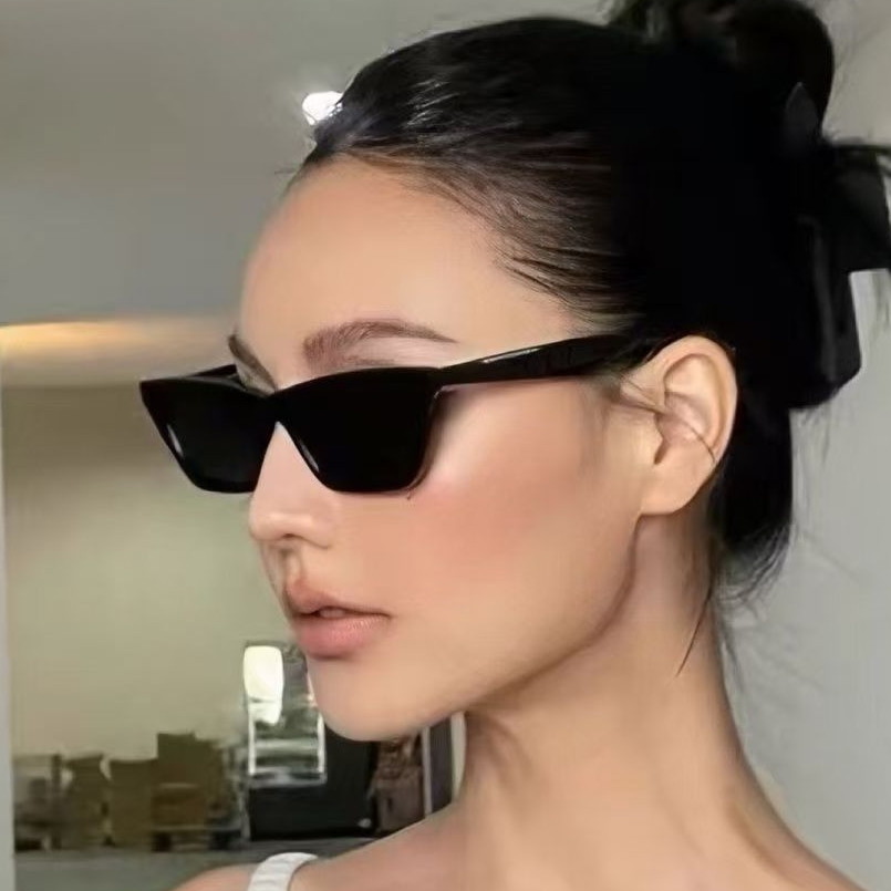 Men'S Fashion Glasses - New Cat Eye Black Sunglasses Women