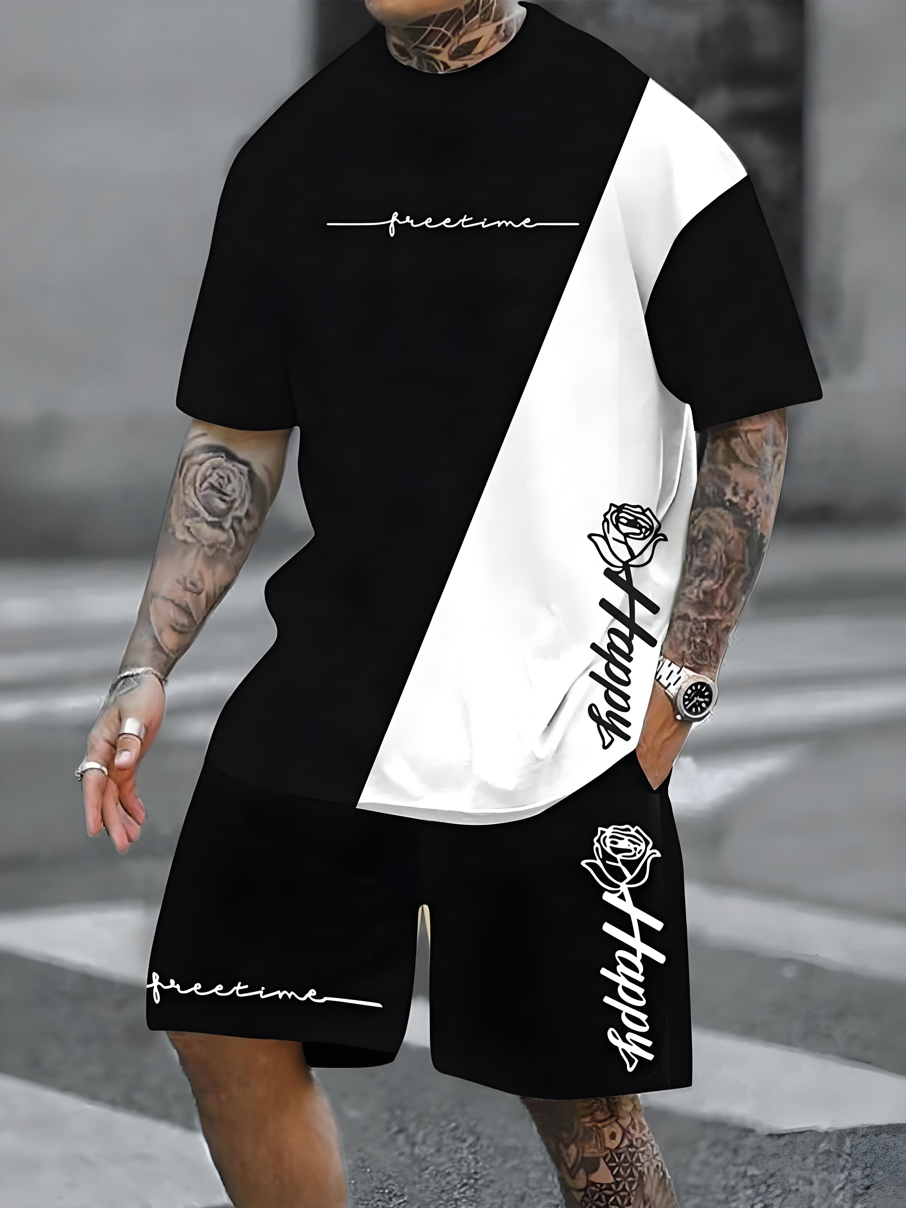 Men'S Fashion Course - New Plus Size Men's T-shirt And