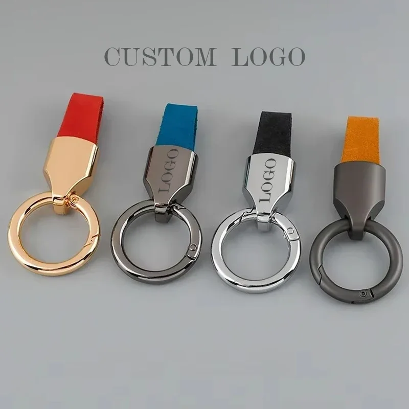 Men'S Fashion Gold Chain - Retro Vintage Personalized Keyring Custom Logo