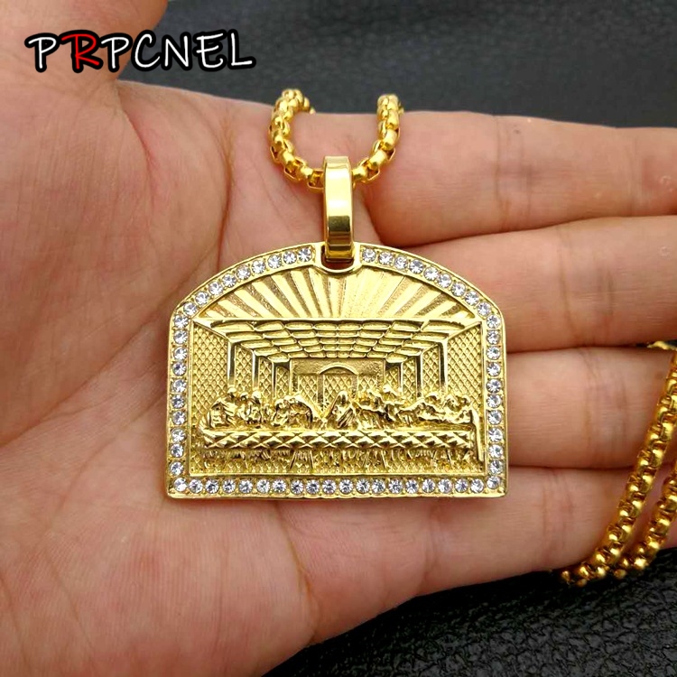 Fashion Men Vogue - Hip Hop last dinner Pendant Necklace