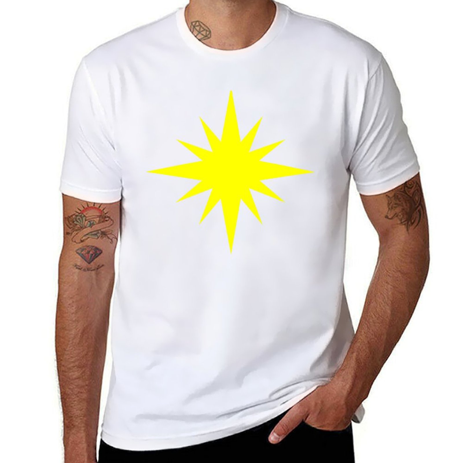 Men'S Fashion Nova - Nova Star T-Shirt Casual Fashion Short