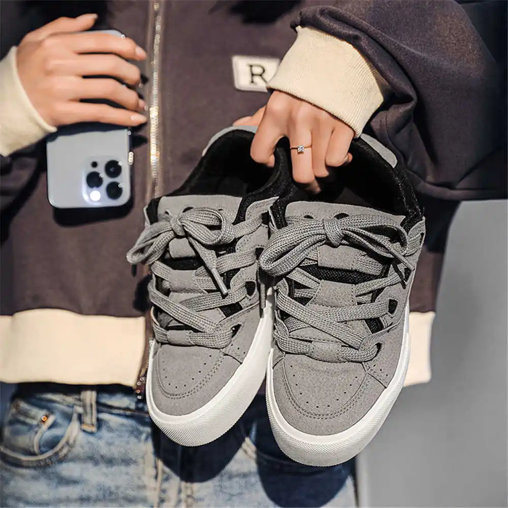 Men'S Fashion For Fat Guys - With Lacing Hiphop Women's School Shoes