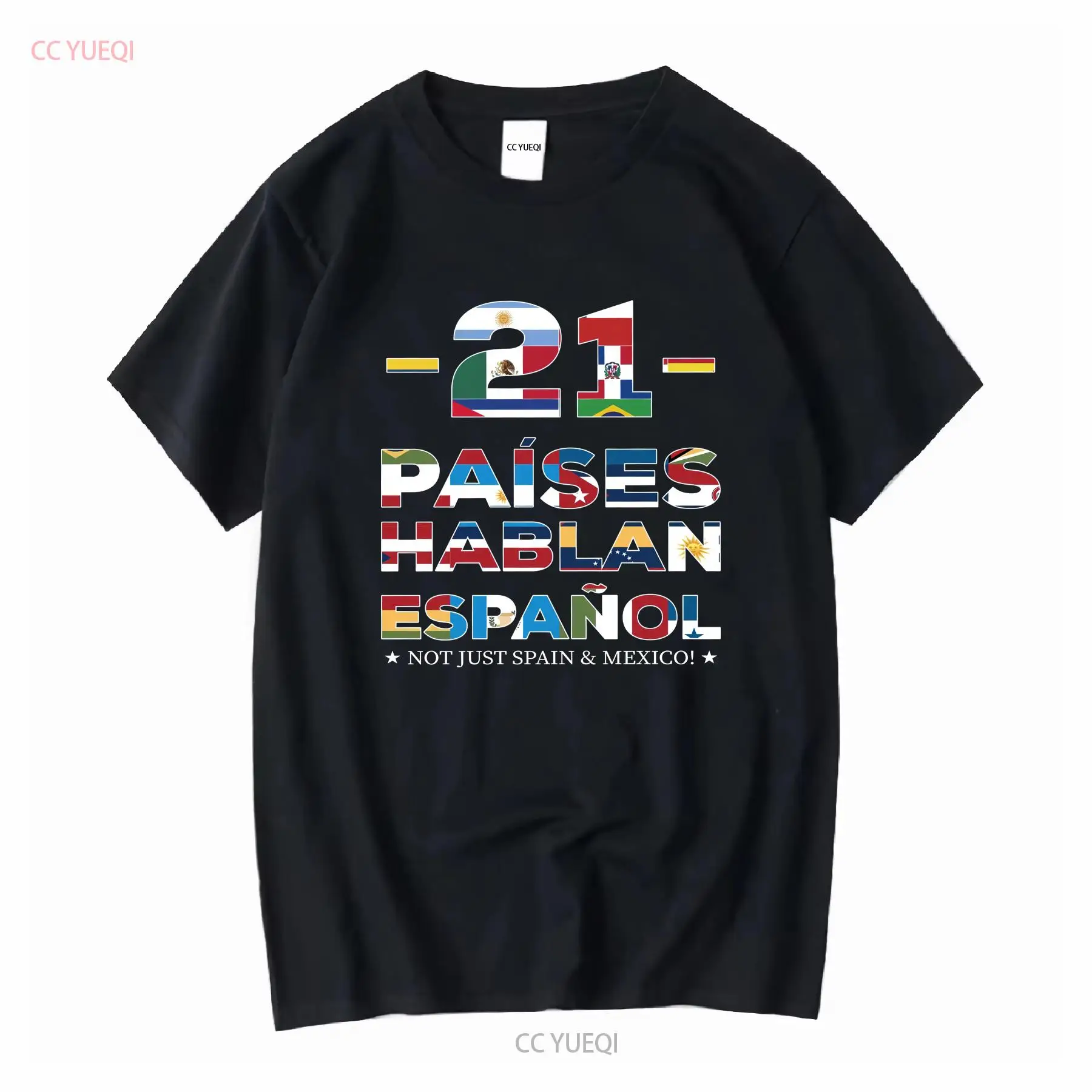 Men Fashion Kids - Hispanic Heritage T Shirt Month Spanish