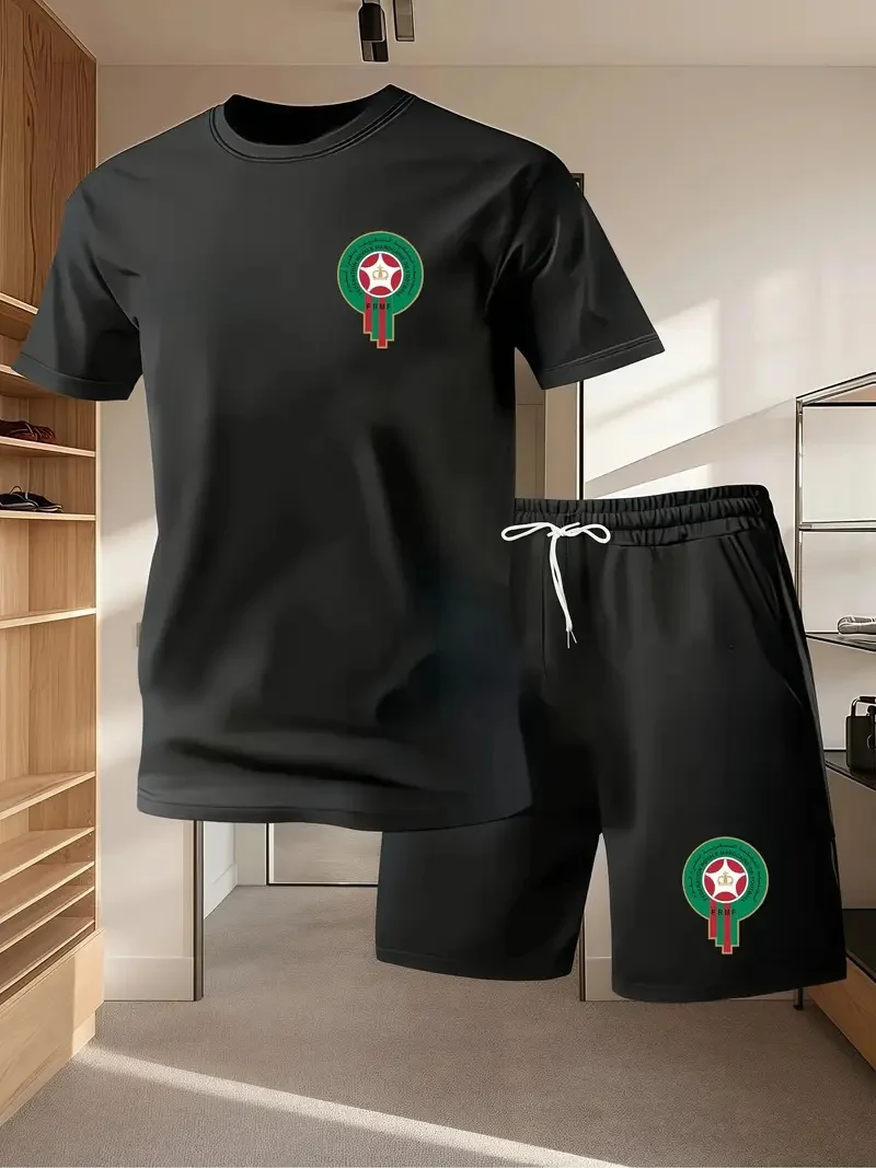 Men'S Fashion Course - Youth Men's Fashionable Casual Sports Two-Piece