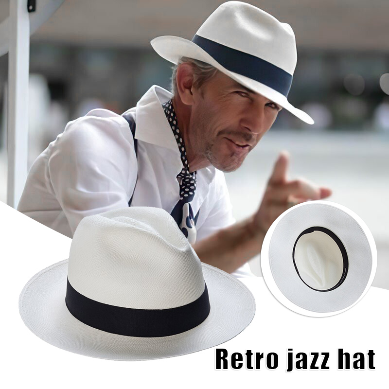 Mens Fashion Bucket Hat - Classic Panama Hat for Women Men