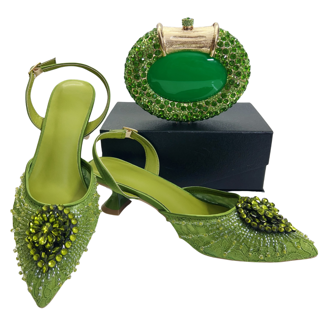 Men'S Fashion Shoes - Italian Designer Evening Shoes With Clutch