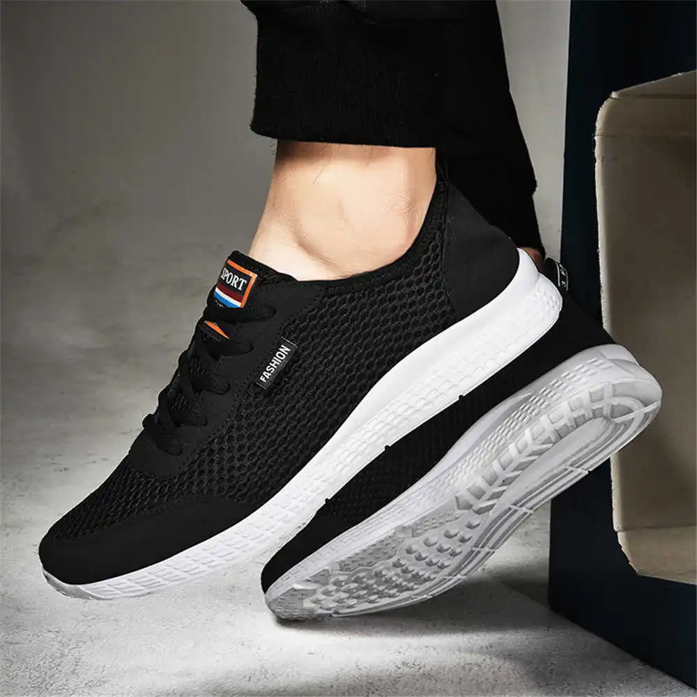 Men'S Fashion For Fat Guys - 35-46 Breathable Light Blue Sneakers Men