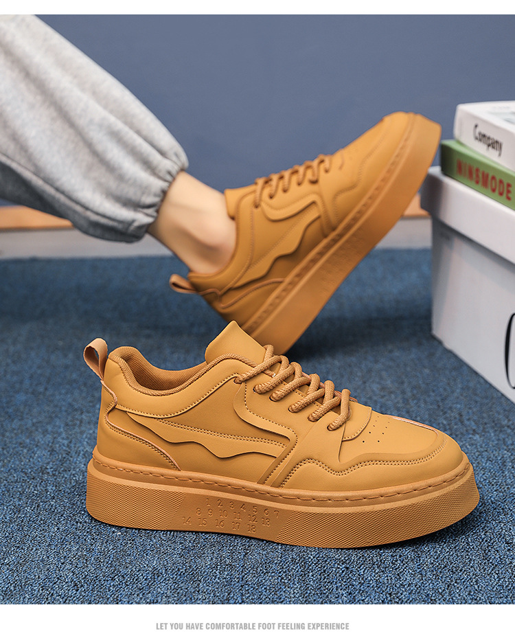 Spring Autumn New Solid Color  - Mens Fashion Zapatos avis et prix