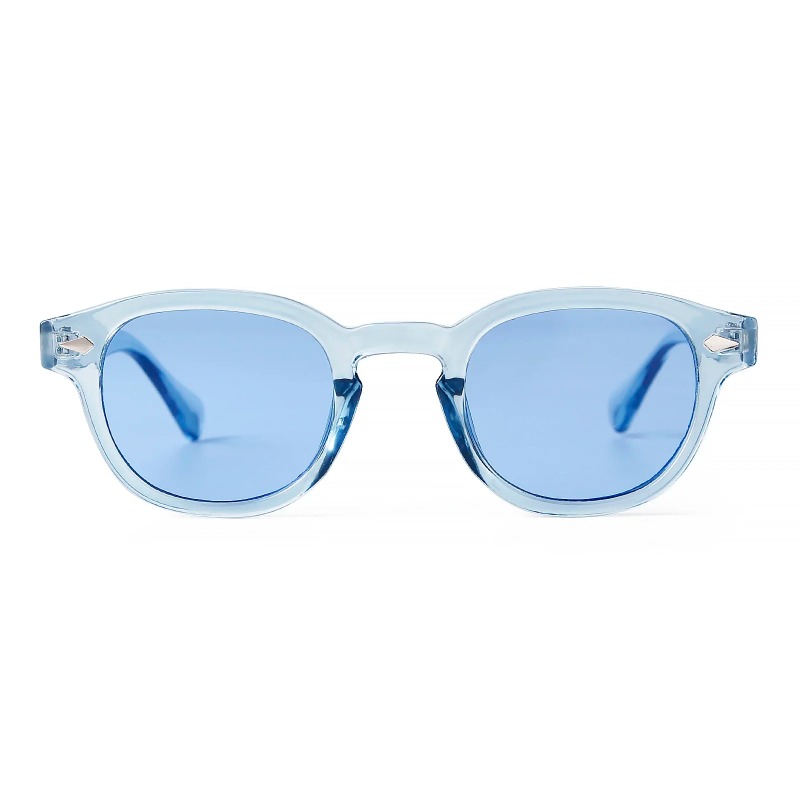 Fashion Transparent Blue Round - Men'S Fashion Glasses avis et prix