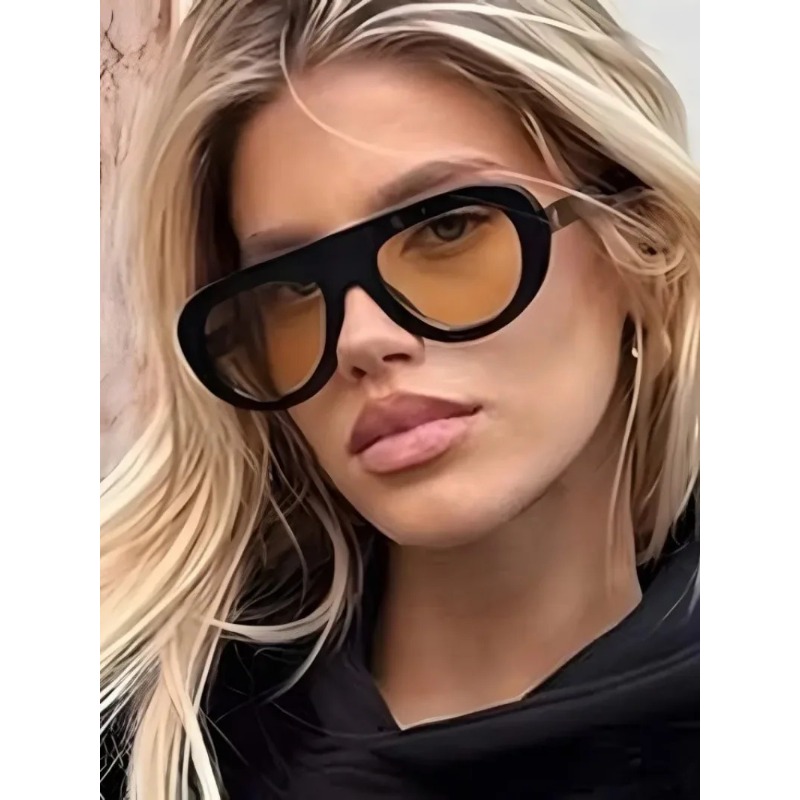 Y2K Retro Round Sunglasses Tre - Men'S Fashion Glasses avis et prix