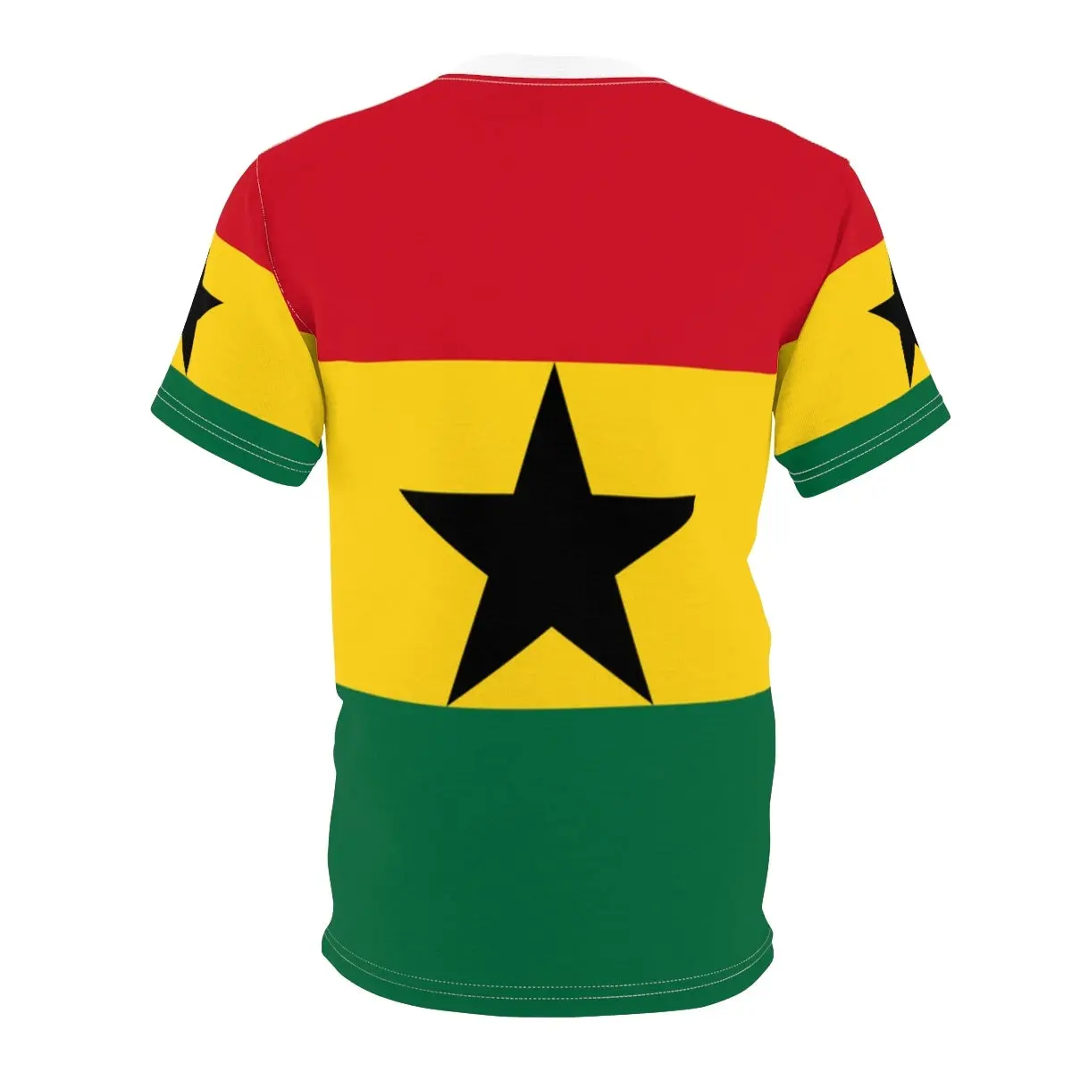 Abstract Vintage Ghana Flag 3D - Mens Fashion Dress Shirts avis et prix
