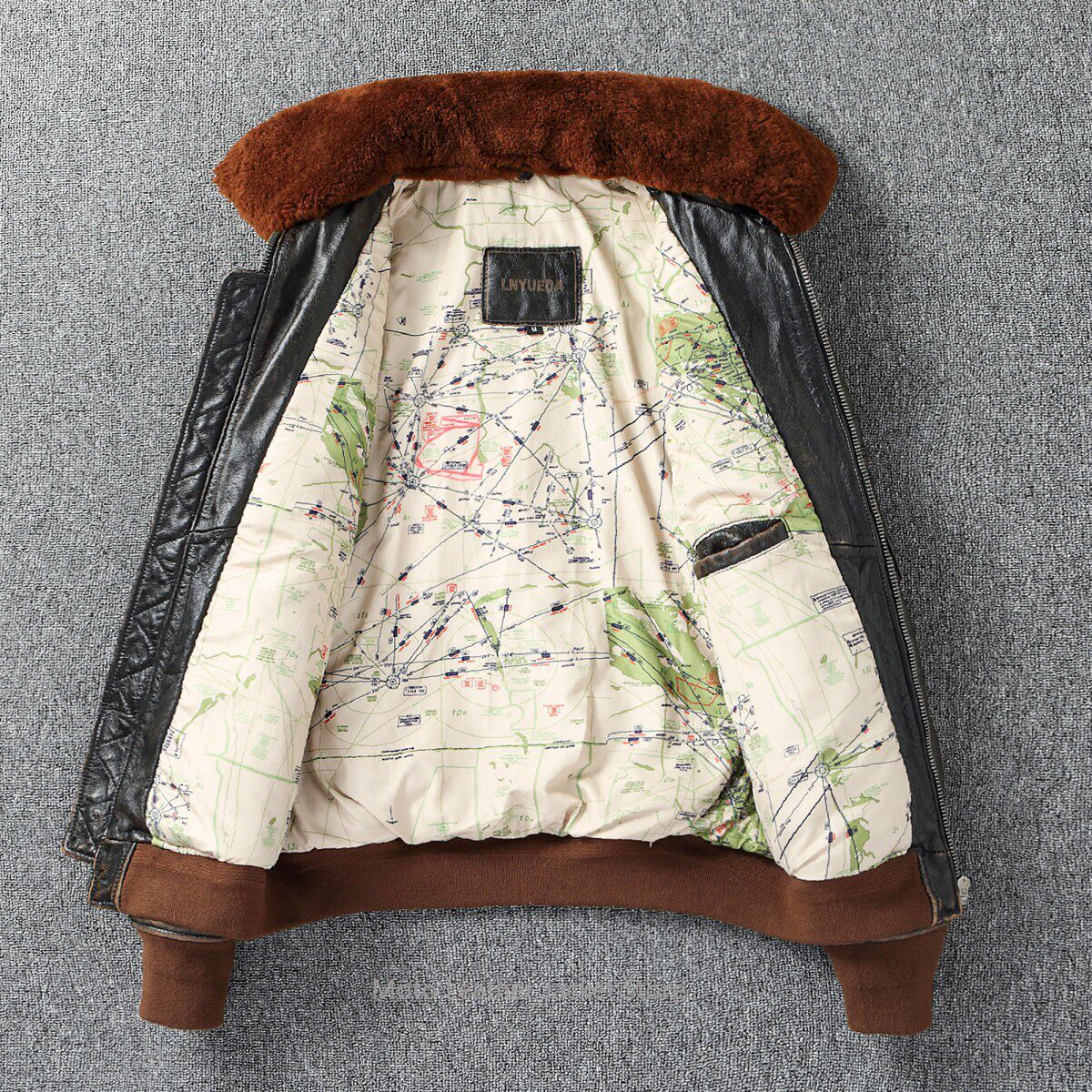 B-15 Flight Jacket Quilted Gen - Bomber Jacket Men avis et prix