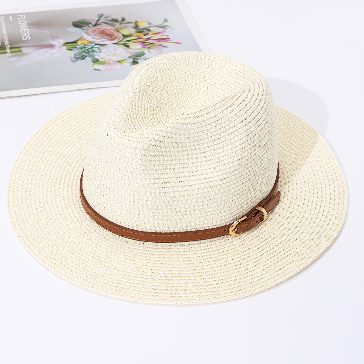 Panama straw hat, female jazz  - Mens Fashion Bucket Hat avis et prix