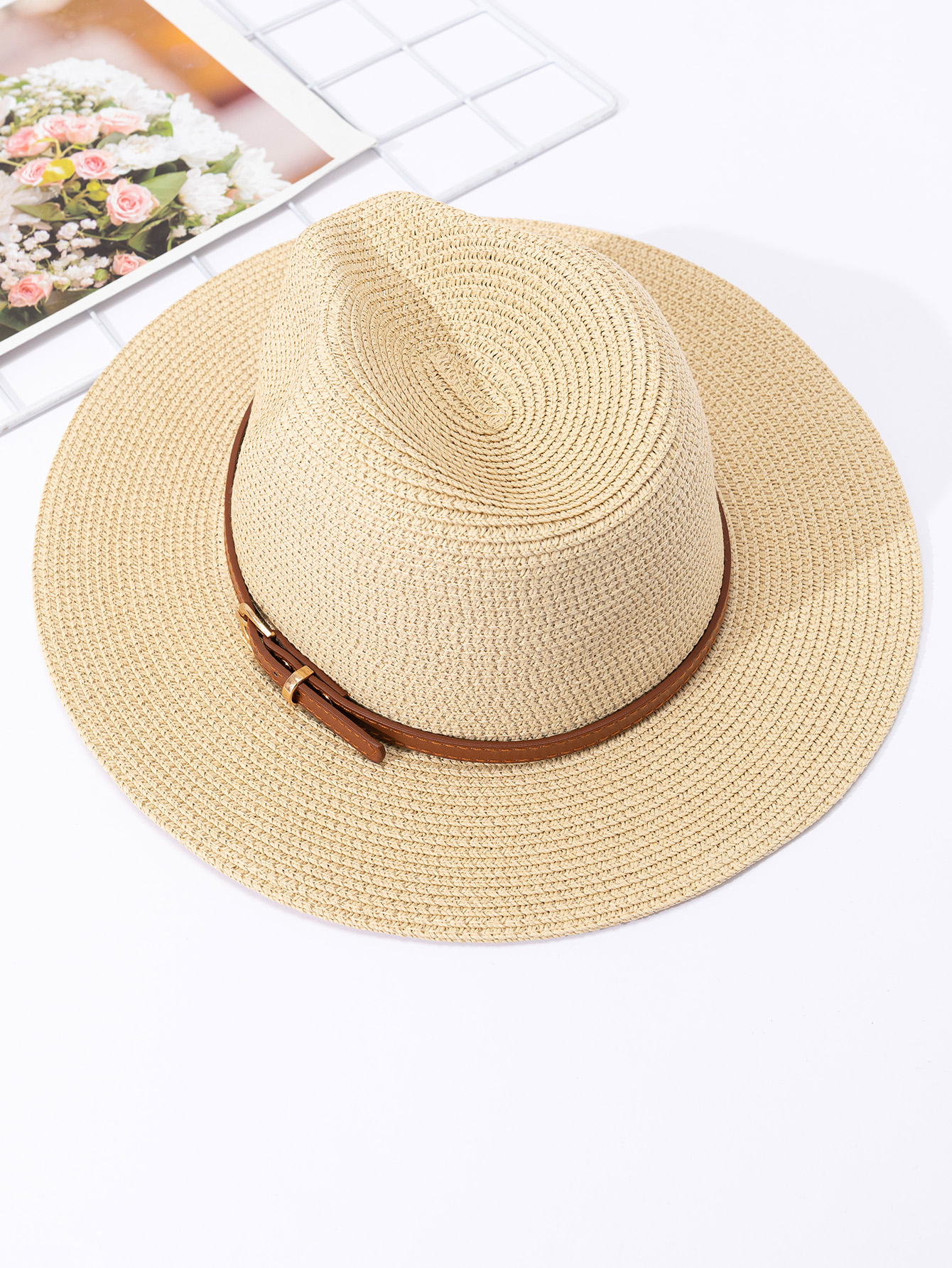 Panama straw hat, female jazz  - Mens Fashion Bucket Hat avis et prix