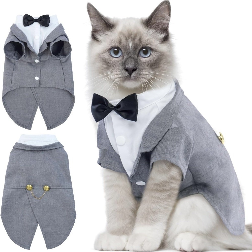Cat Shirt Vest Clothing Cat Bi - Formal Waistcoat Vest avis et prix