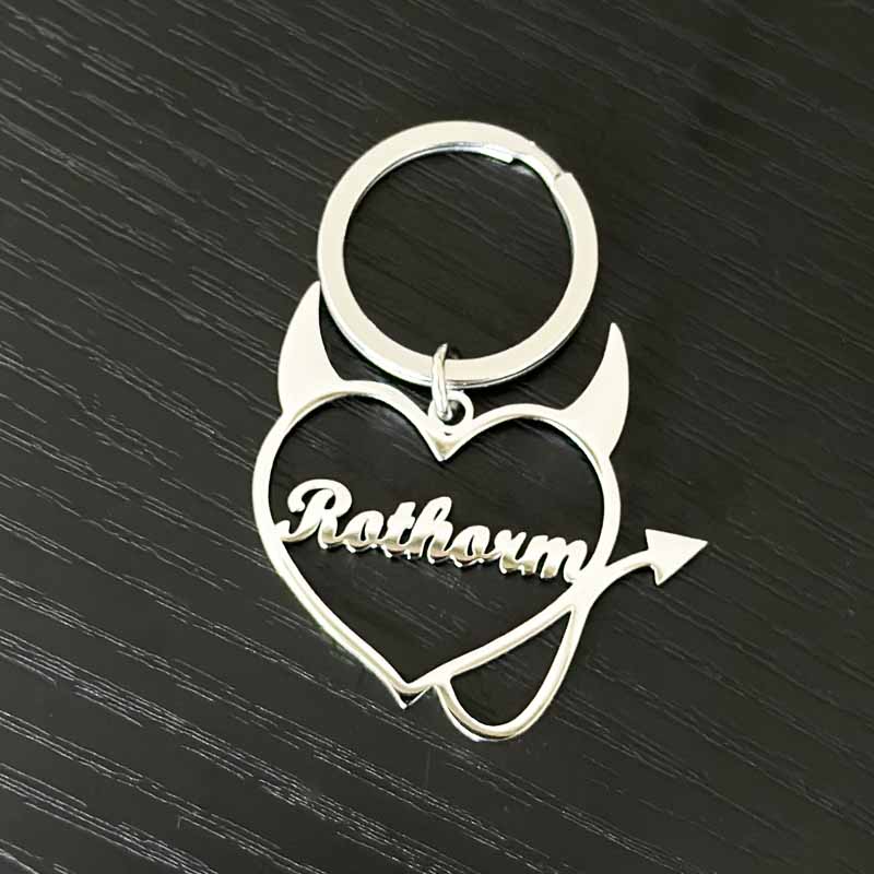Customized Name Letter Keychai - Men'S Fashion Gold Chain avis et prix