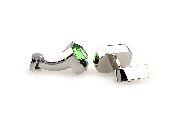 SpringGreen Glass Crystal Cuff - Mens Fashion Dress Shirts avis et prix
