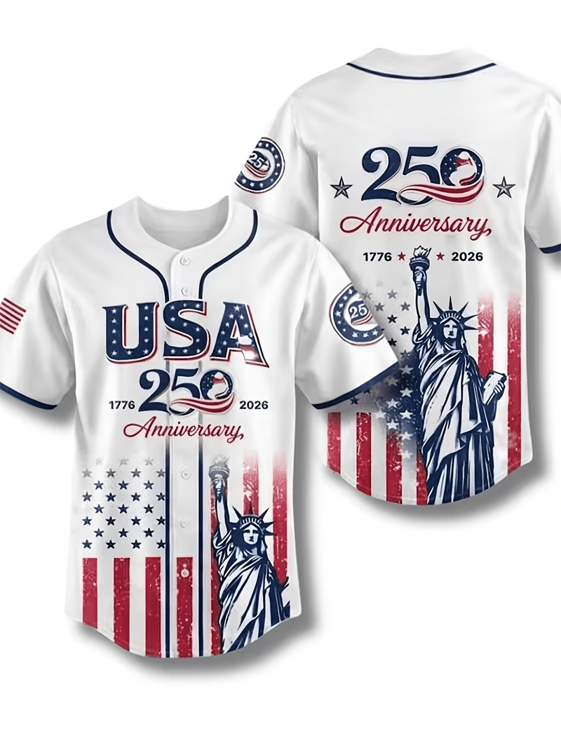 Baseball Jersey USA 250 Baseba - Mens Fashion Baseball Jersey avis et prix