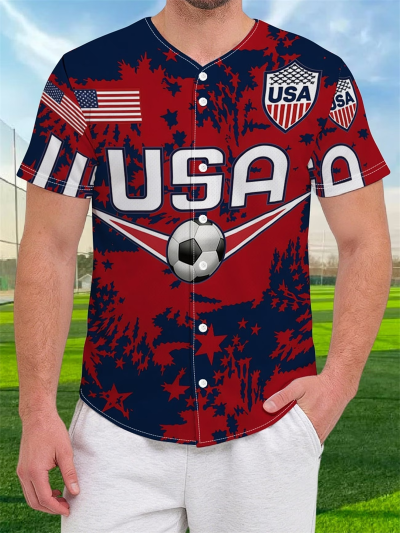 Baseball Jersey USA 250 Baseba - Mens Fashion Baseball Jersey avis et prix