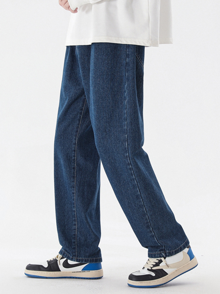 2023 New Korean Fashion Men's  - Men'S Fashion Grey Jeans avis et prix