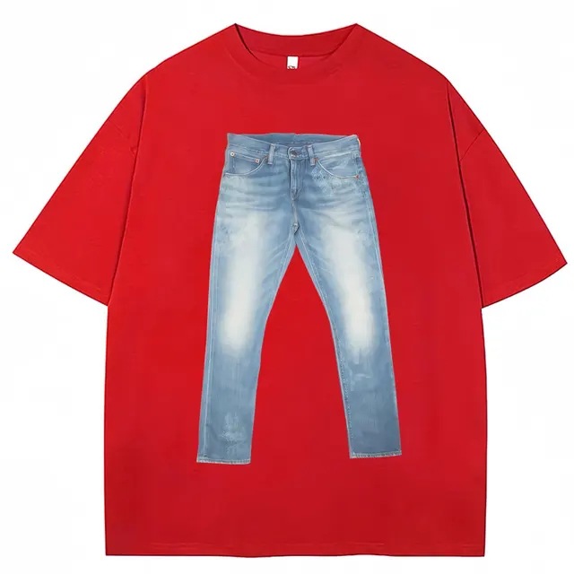 Funny Jeans on Shirt Meme Grap - Jeans Shirt Fashion For Men avis et prix