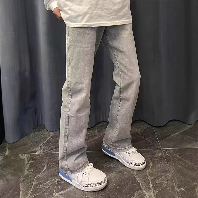 American Vintage New Fashion M - Men'S Fashion Grey Jeans avis et prix