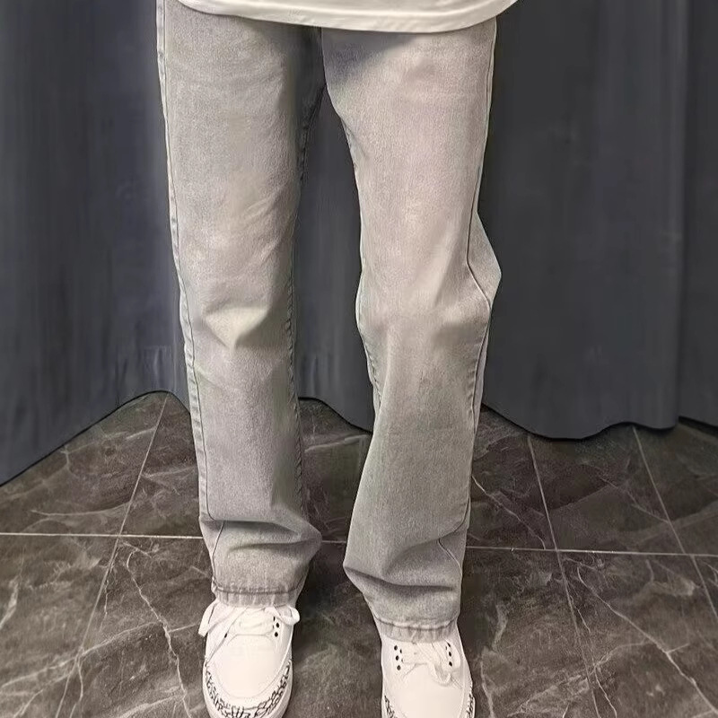 American Vintage New Fashion M - Men'S Fashion Grey Jeans avis et prix