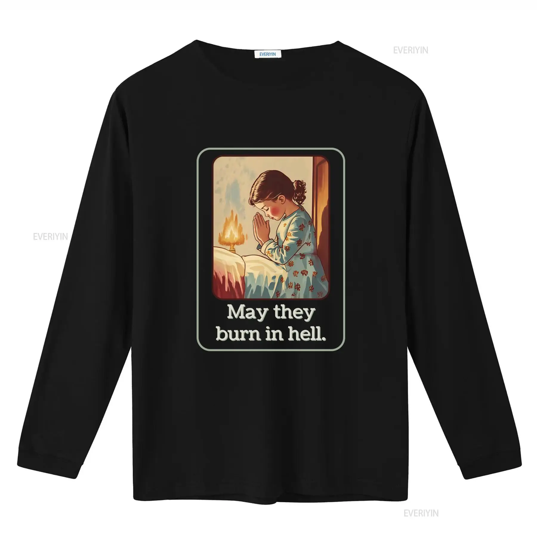 May They Burn In Hell T Shirt  - 1950S Fashion Men'S avis et prix