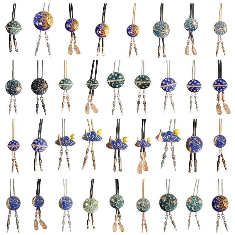 Delicate Jeweled Bolo Tie Cowb - Jeans Shirt Fashion For Men avis et prix