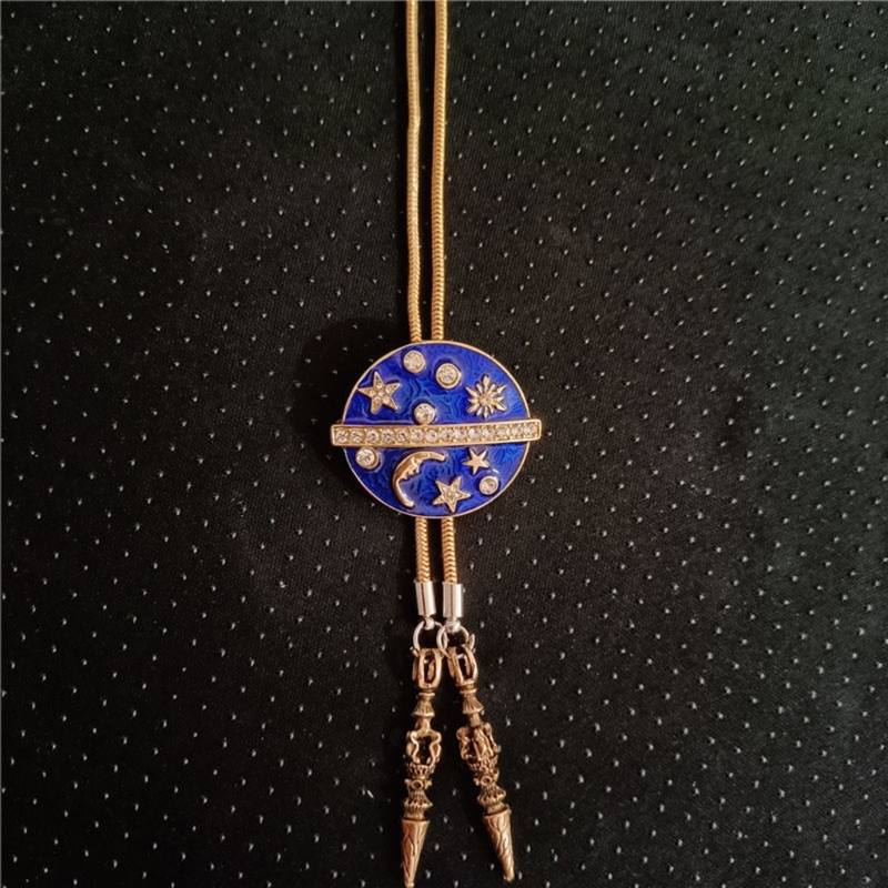 Delicate Jeweled Bolo Tie Cowb - Jeans Shirt Fashion For Men avis et prix