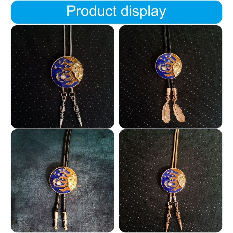 Delicate Jeweled Bolo Tie Cowb - Jeans Shirt Fashion For Men avis et prix